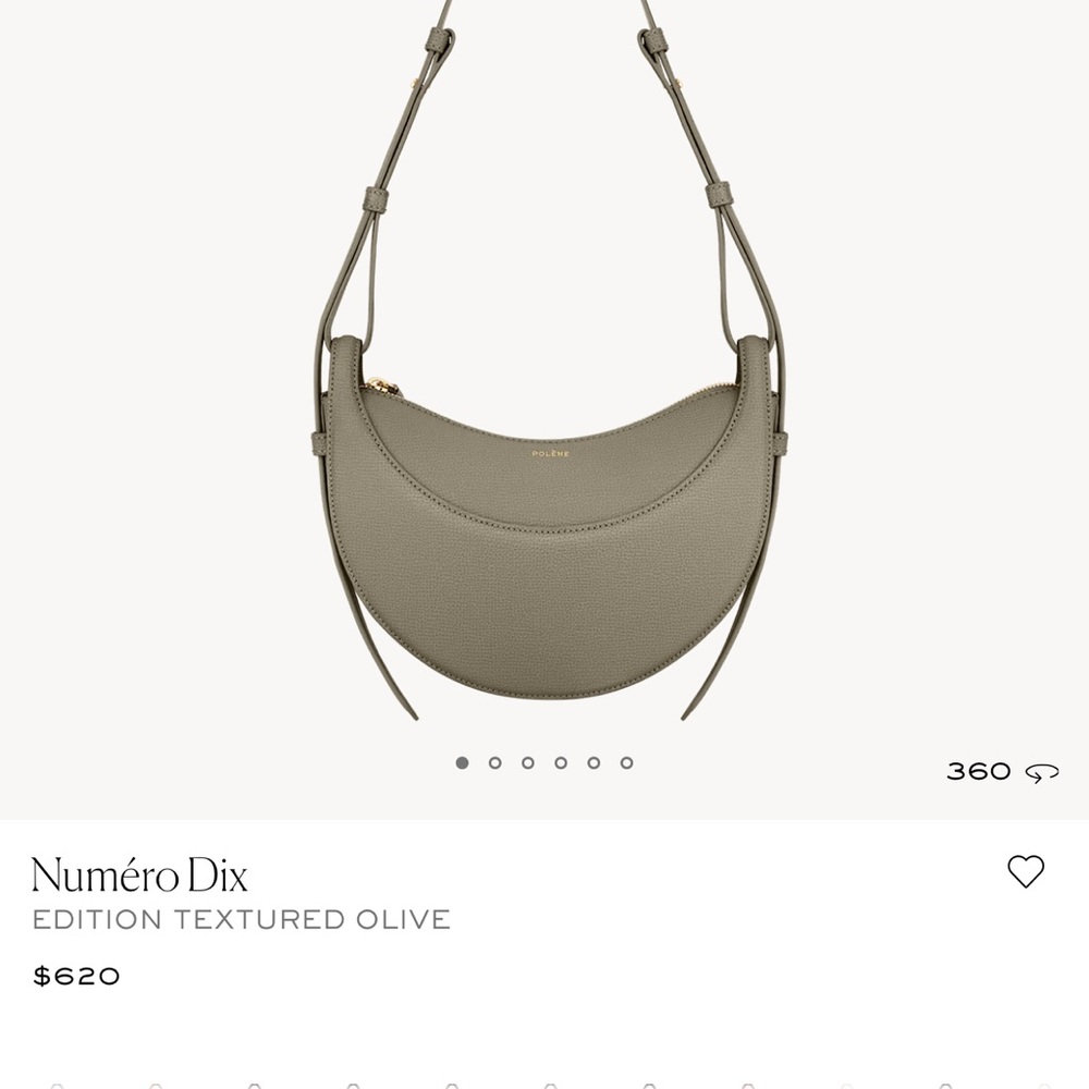 Polene Olive Dix EUC